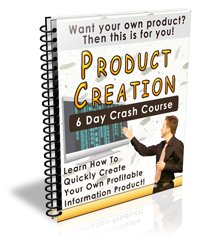 ProductCreation6DayCrashCourse PLR