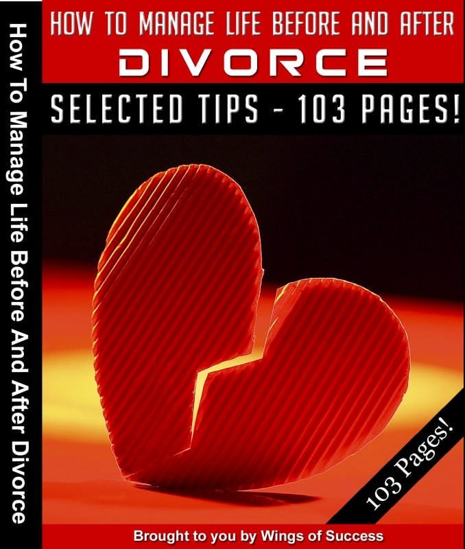 How To Manage Life Before And After Divorce