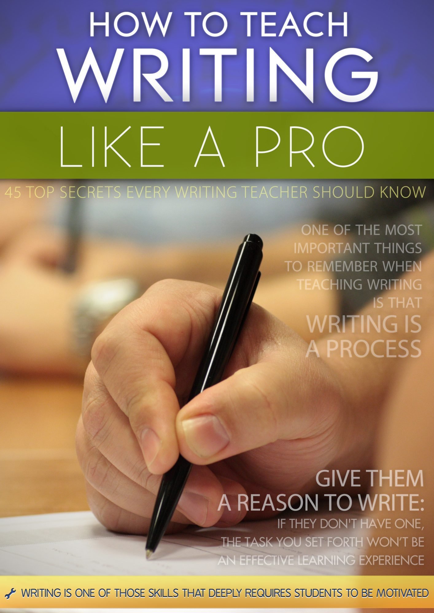 How to Teach Writing Like a Pro