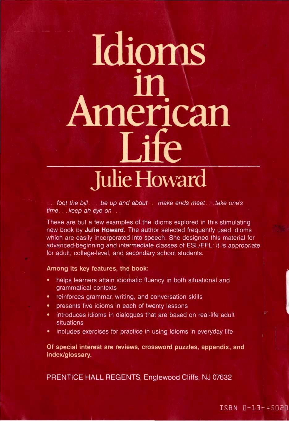 Idioms in American Life