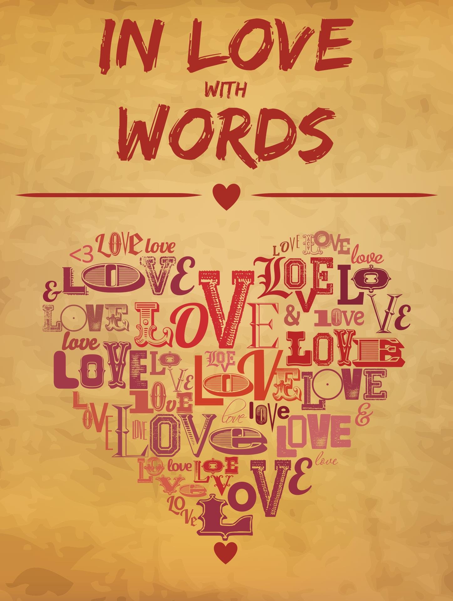 IN LOVE WITH WORDS