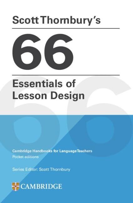 66 Essentials of Lesson Design