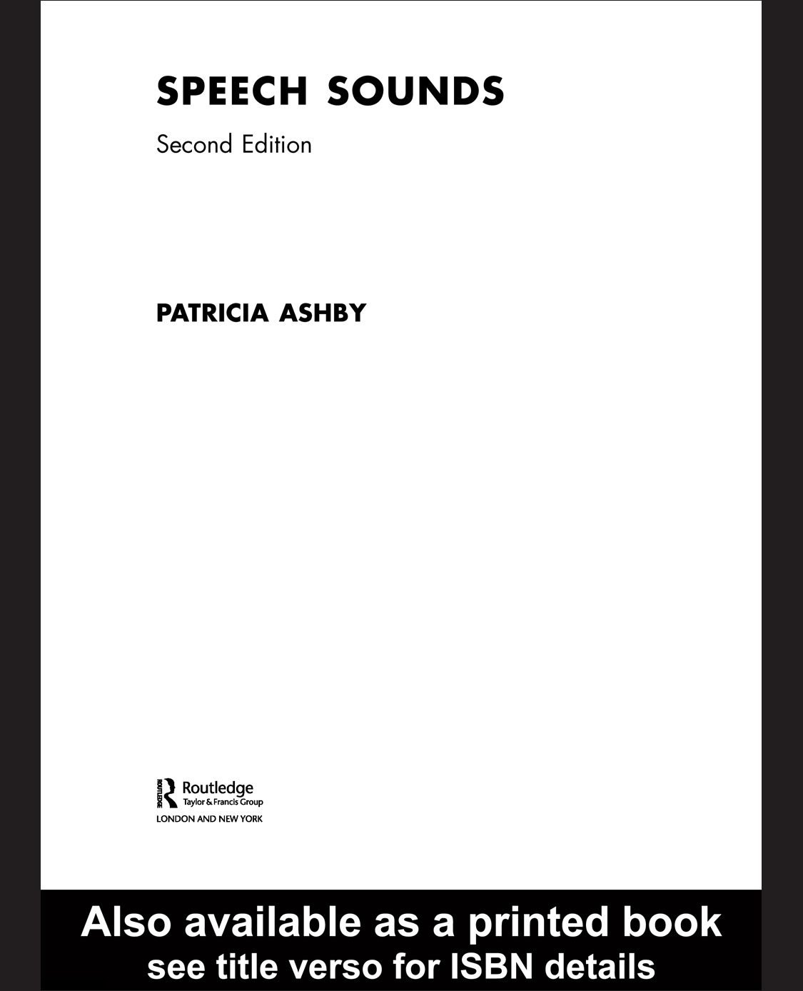Speech Sounds (Language Workbooks Series), 2nd Edition