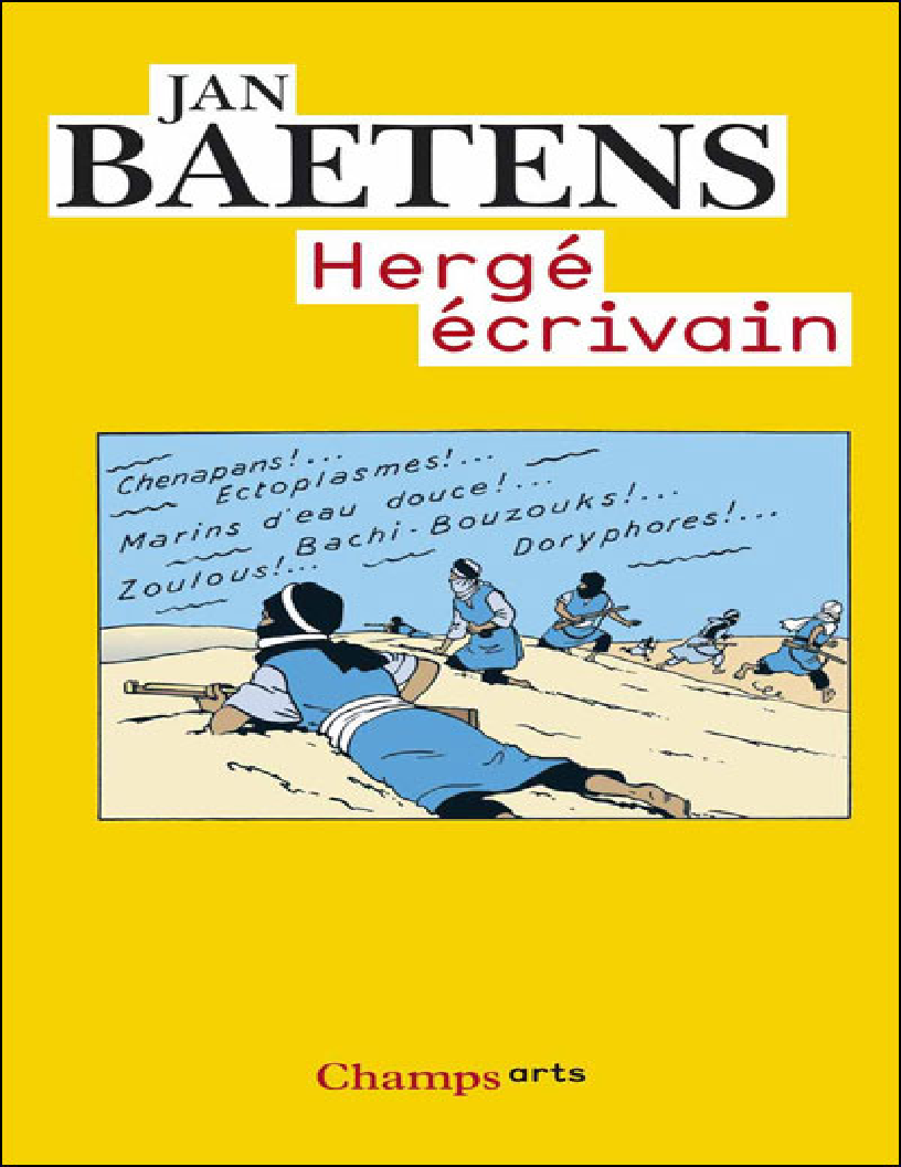 Hergé Ecrivain