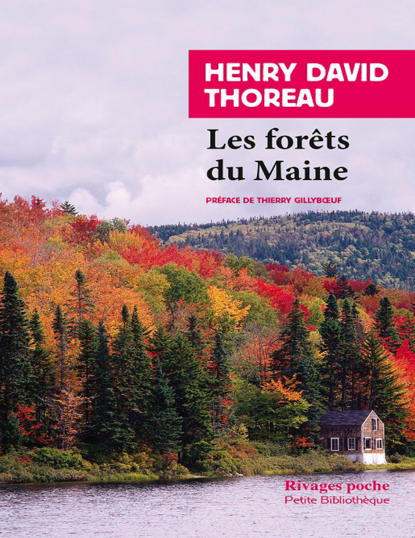 EBOOK Henry David Thoreau - Les forets du maine